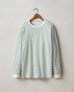 Men's Standard Crew Long Sleeve Tee - Sagebrush Green Stripe